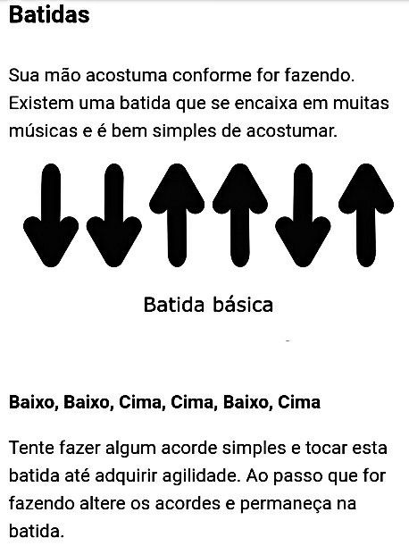 6 ritmos no violão - exercício