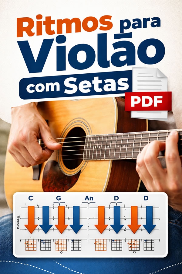 Ritmos para violão com setas PDF: guia completo para iniciantes e avançados